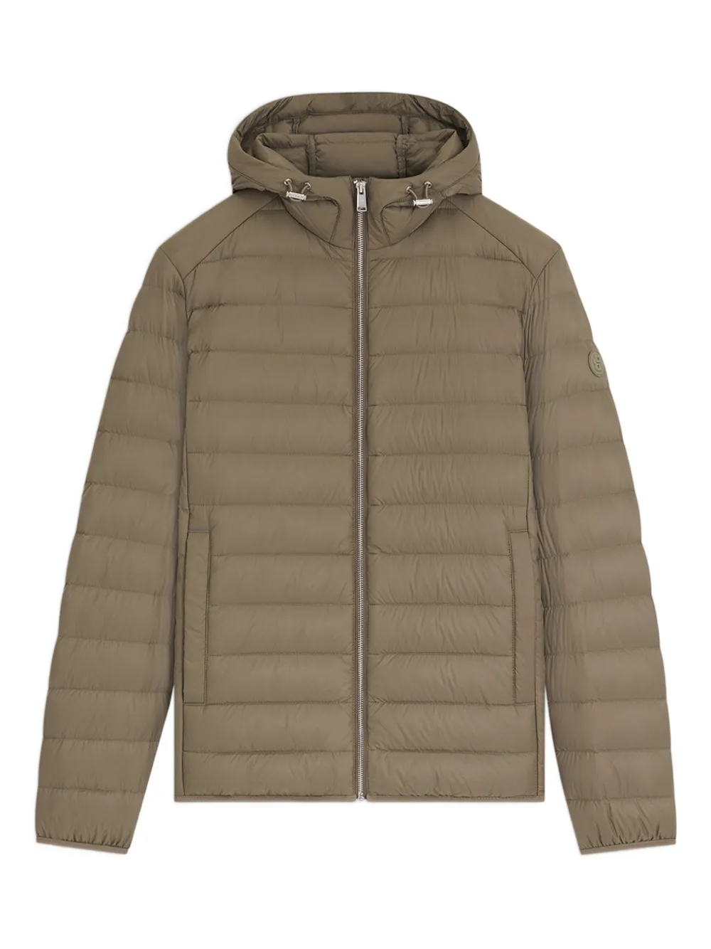 BOSS H-Dimeo hooded quilted jacket | Neutrals | Image 1