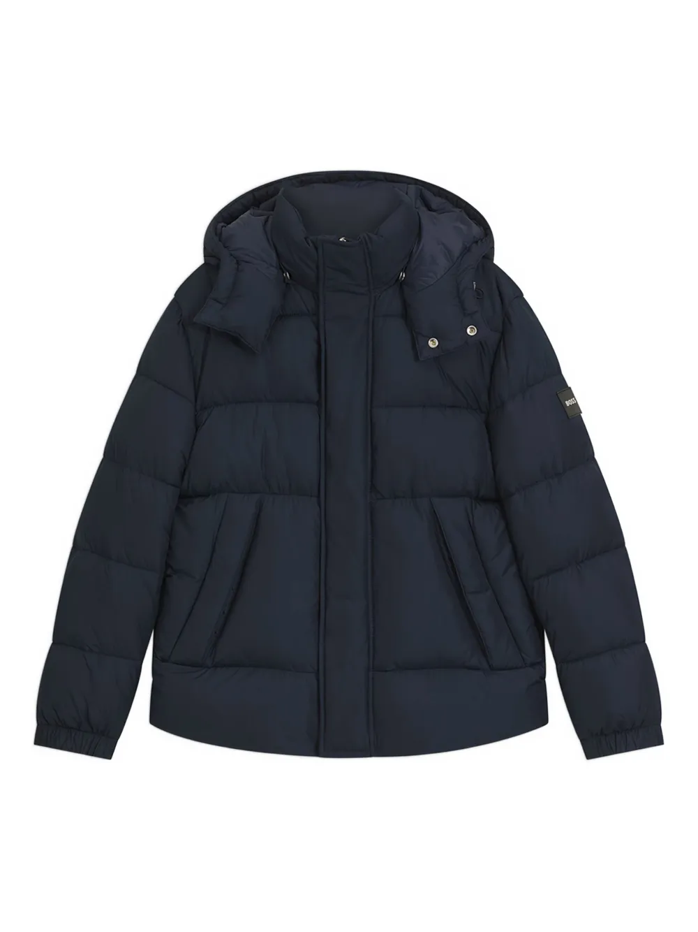 BOSS Corbinian5 hooded puffer jacket | Blue | Image 1