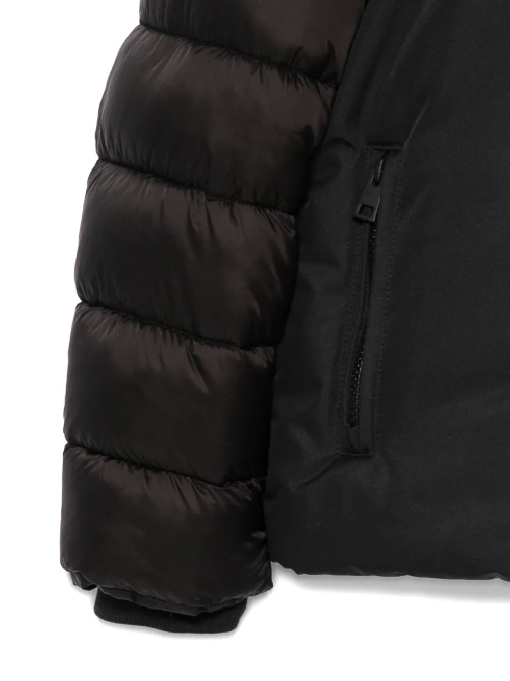 BOMBOOGIE KIDS Gewatteerd jack met capuchon Zwart