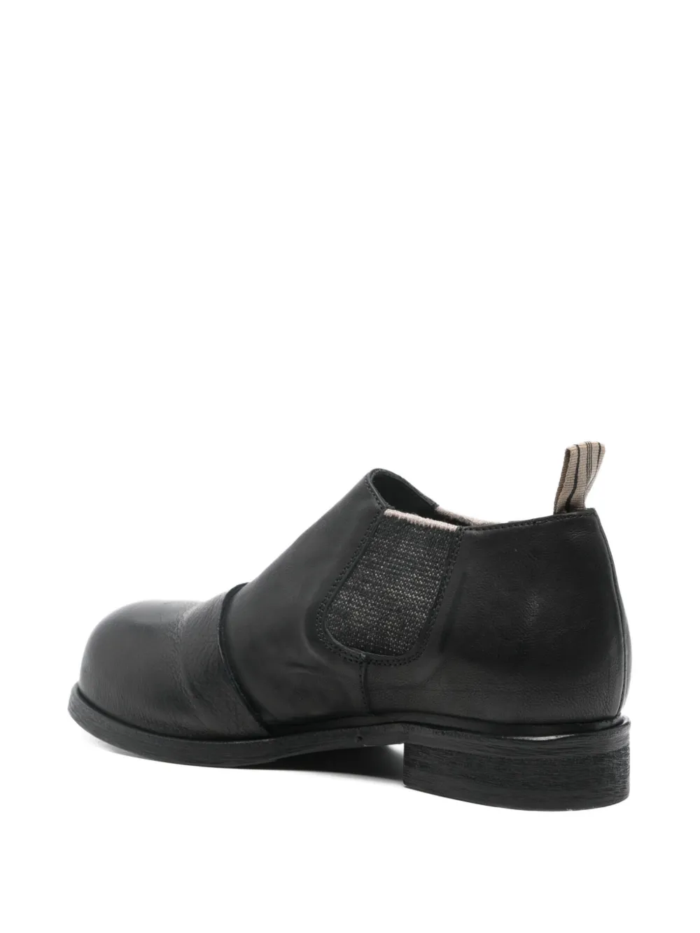 Ziggy Chen Elasticated-panel Boots In Black