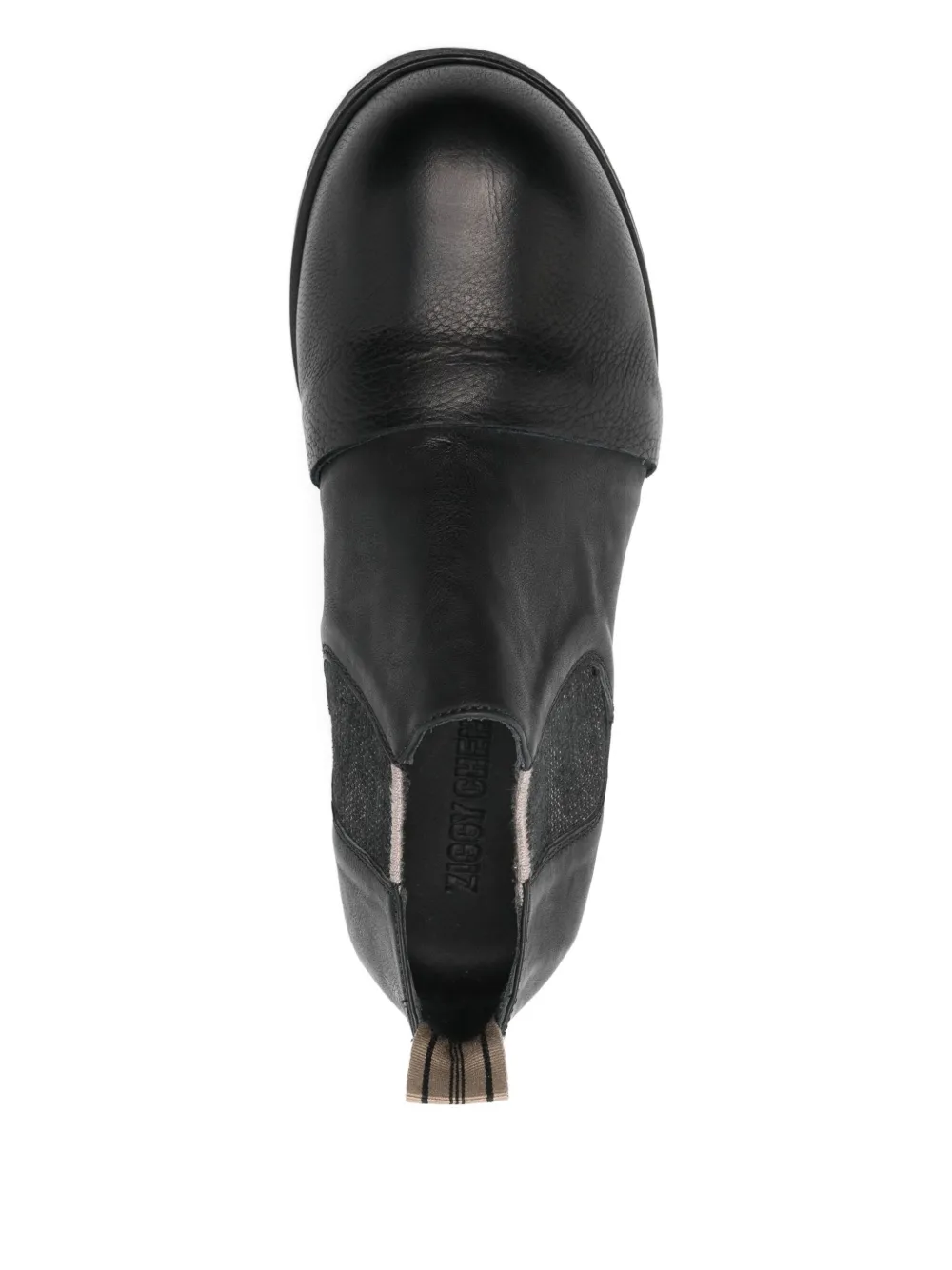 Ziggy Chen Elasticated-panel Boots In Black