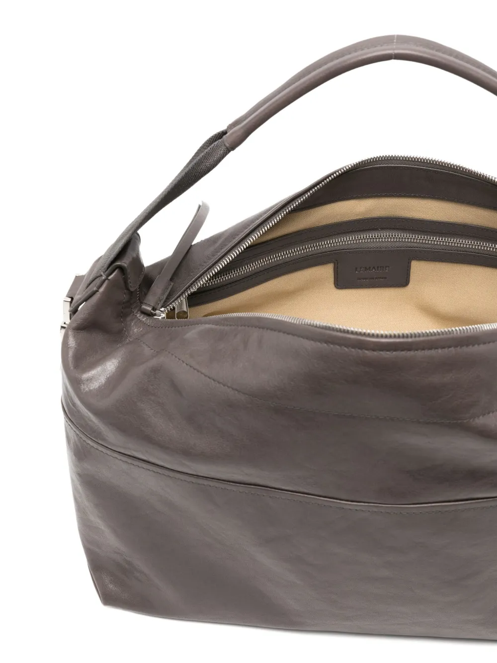 LEMAIRE Berlingot schoudertas Bruin