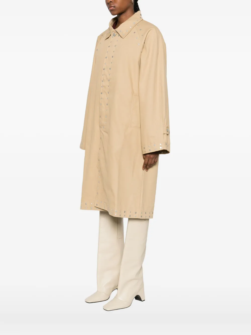  Gimaguas Studded Coat - Neutrals 