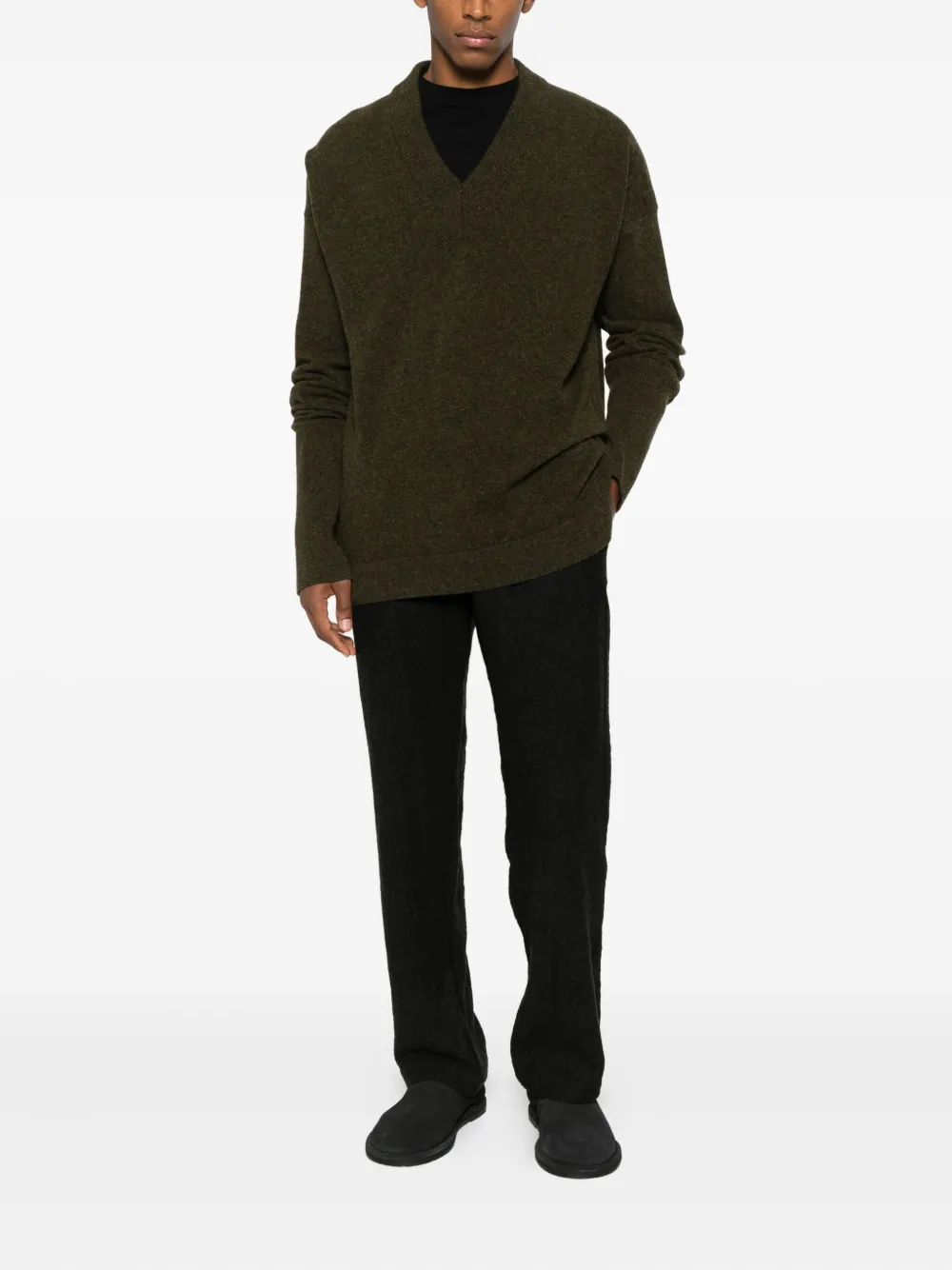 Original vintage style Broek met trekkoord - Bruin