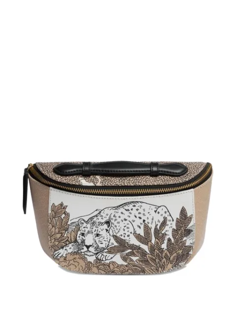 Inoui Editions Umhängetasche mit Animal-Print