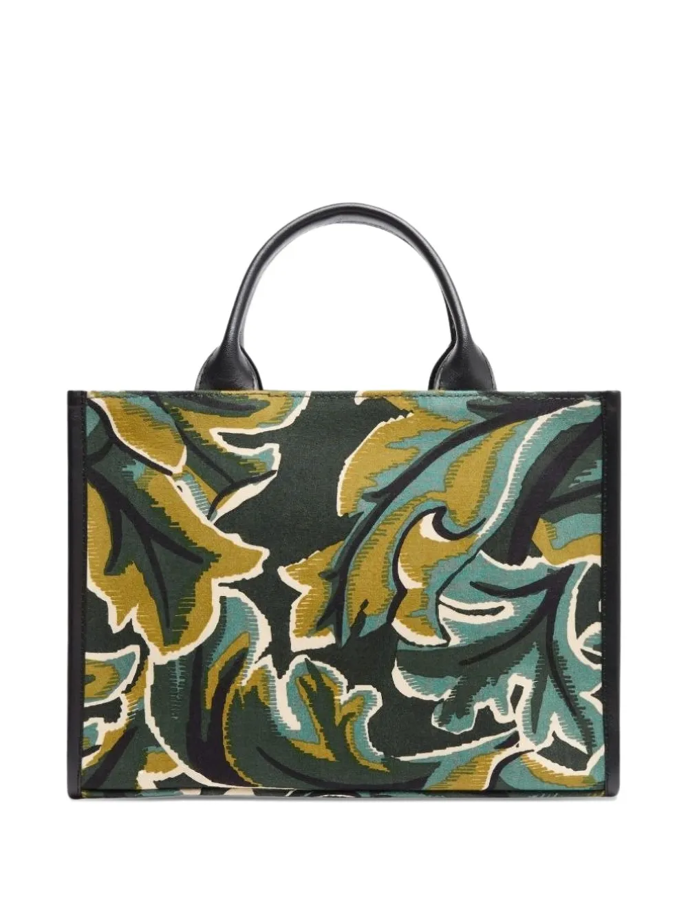 Inoui Editions Floral Tote Bag In Green