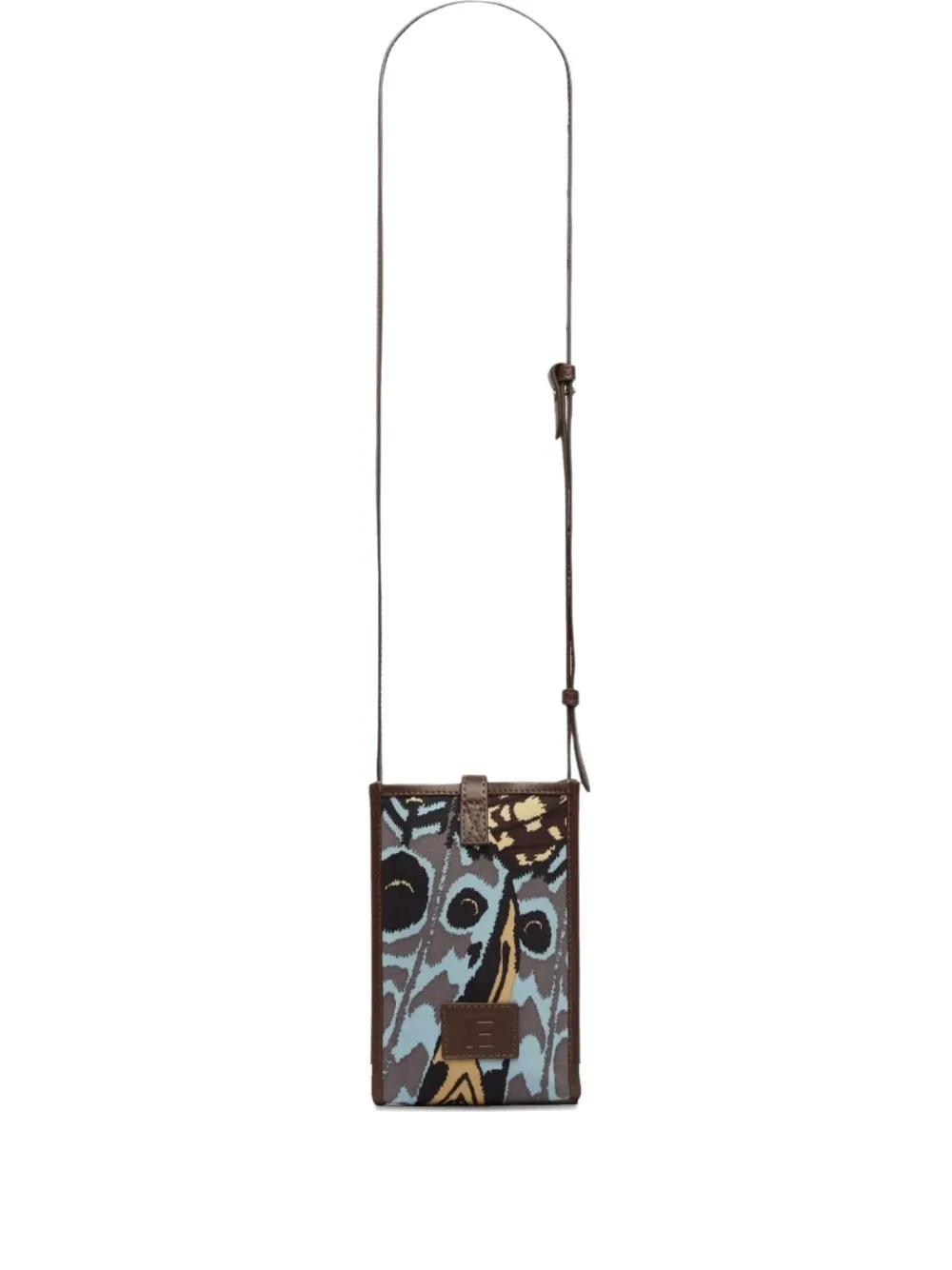 Inoui Editions Butterfly-print Cross Body Bag In Multi