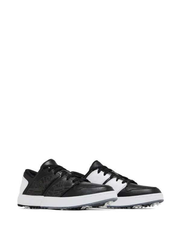 Jordan Nu Retro 1 Low Sneakers | Black | FARFETCH RO