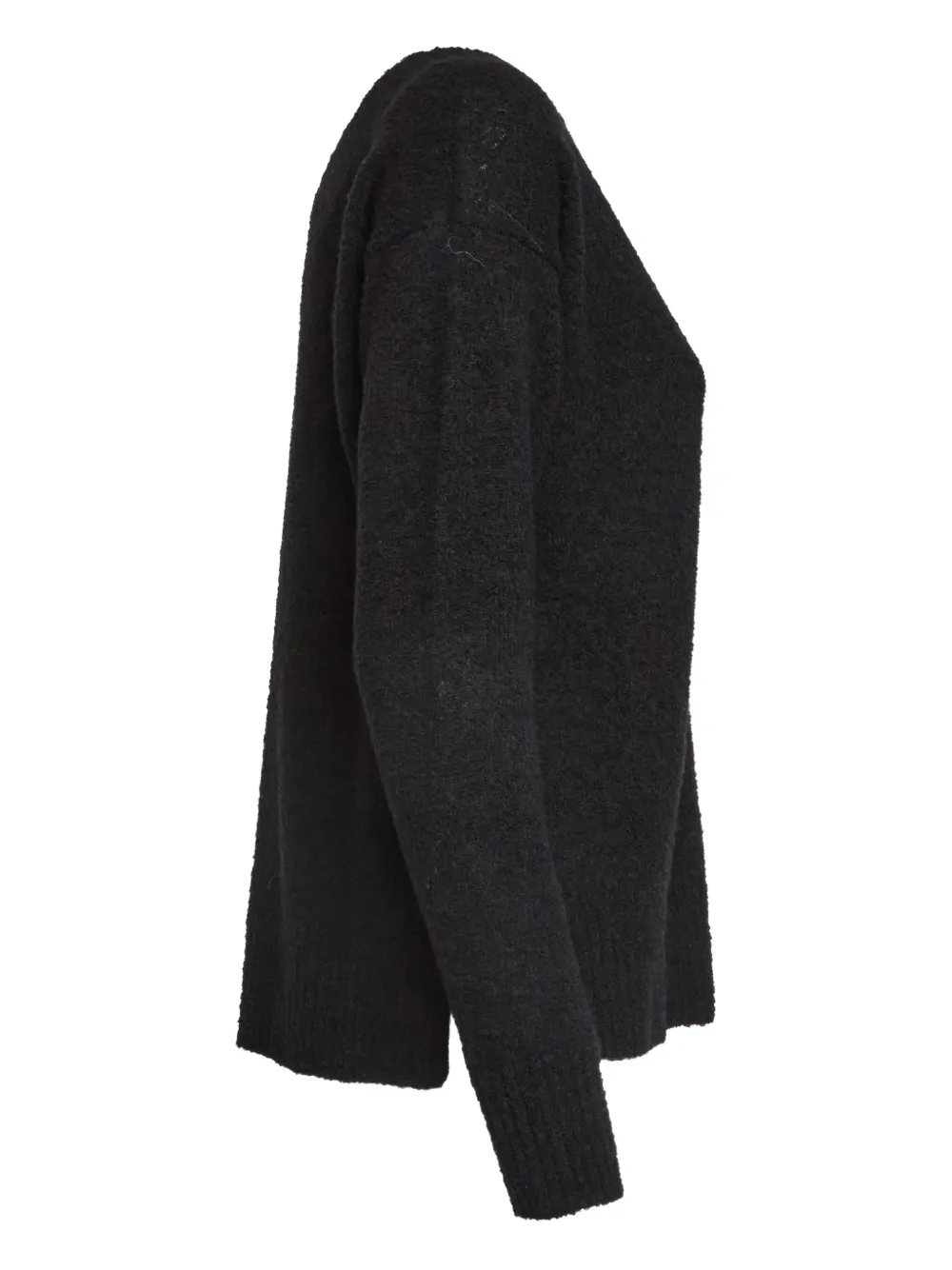 Dondup V-neck Sweater In Black