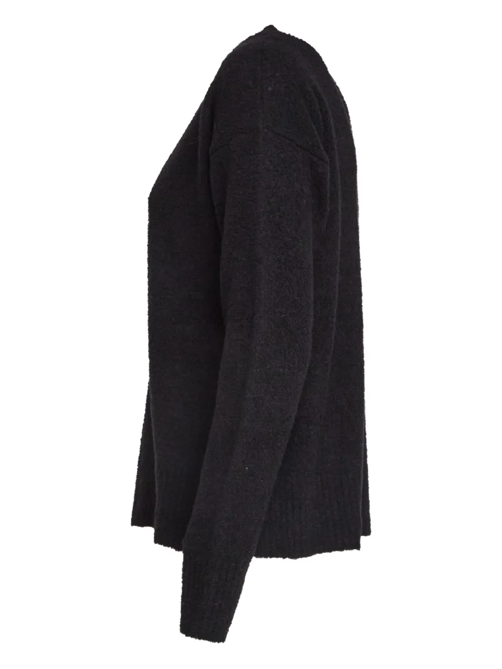 Dondup V-neck Sweater In Black