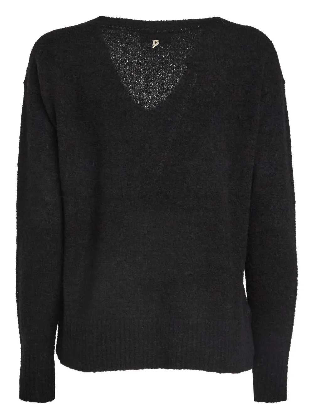 DONDUP V-neck sweater Zwart