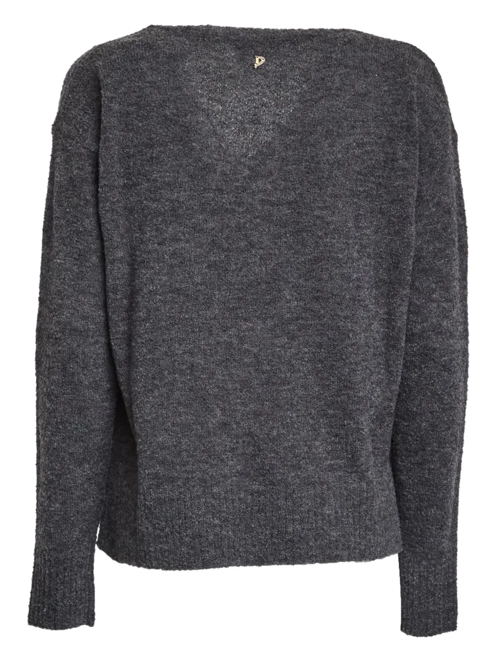 Dondup V-neck Sweater In Gray