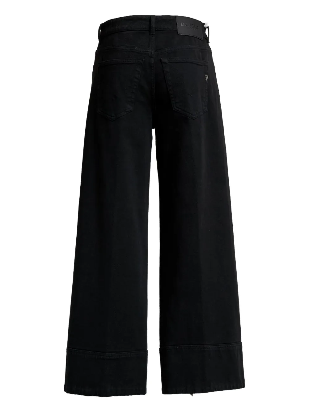 Dondup Button-fastening Jeans In Black