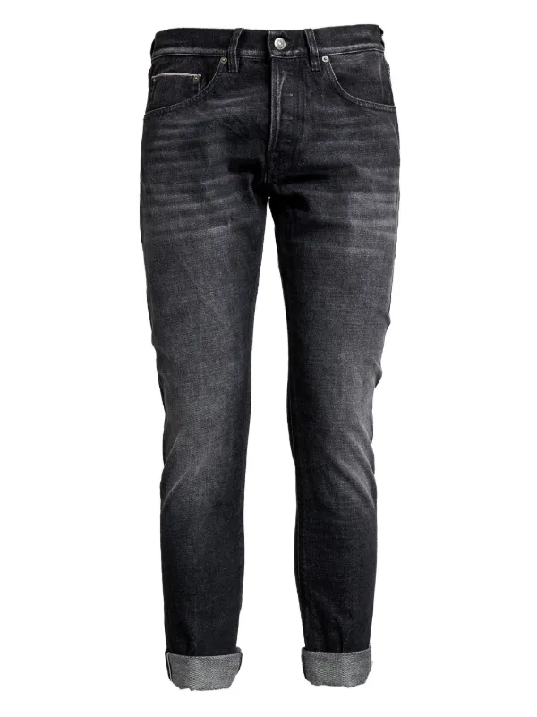 DONDUP Cotton Jeans Black FARFETCH OM