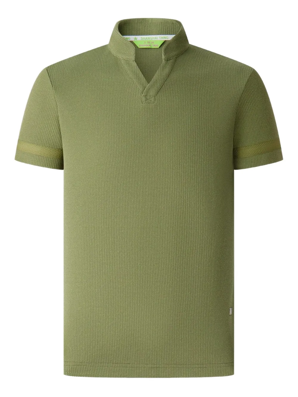Shanghai Tang playera Tang de mezcla de algodón | verde | Image 1