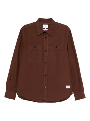 CALMLENCE オープンカラーシャツ | レッド | FARFETCH JP