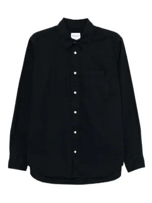 Acne Studios ロングスリーブ デニムシャツ | ブラック | FARFETCH JP