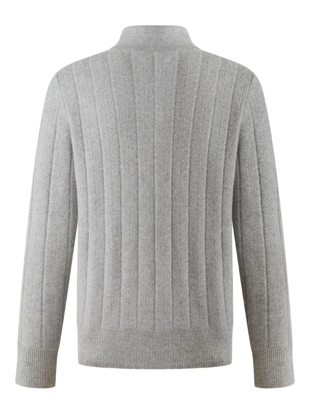  Shanghai Tang Tang Button Cardigan - Grey 