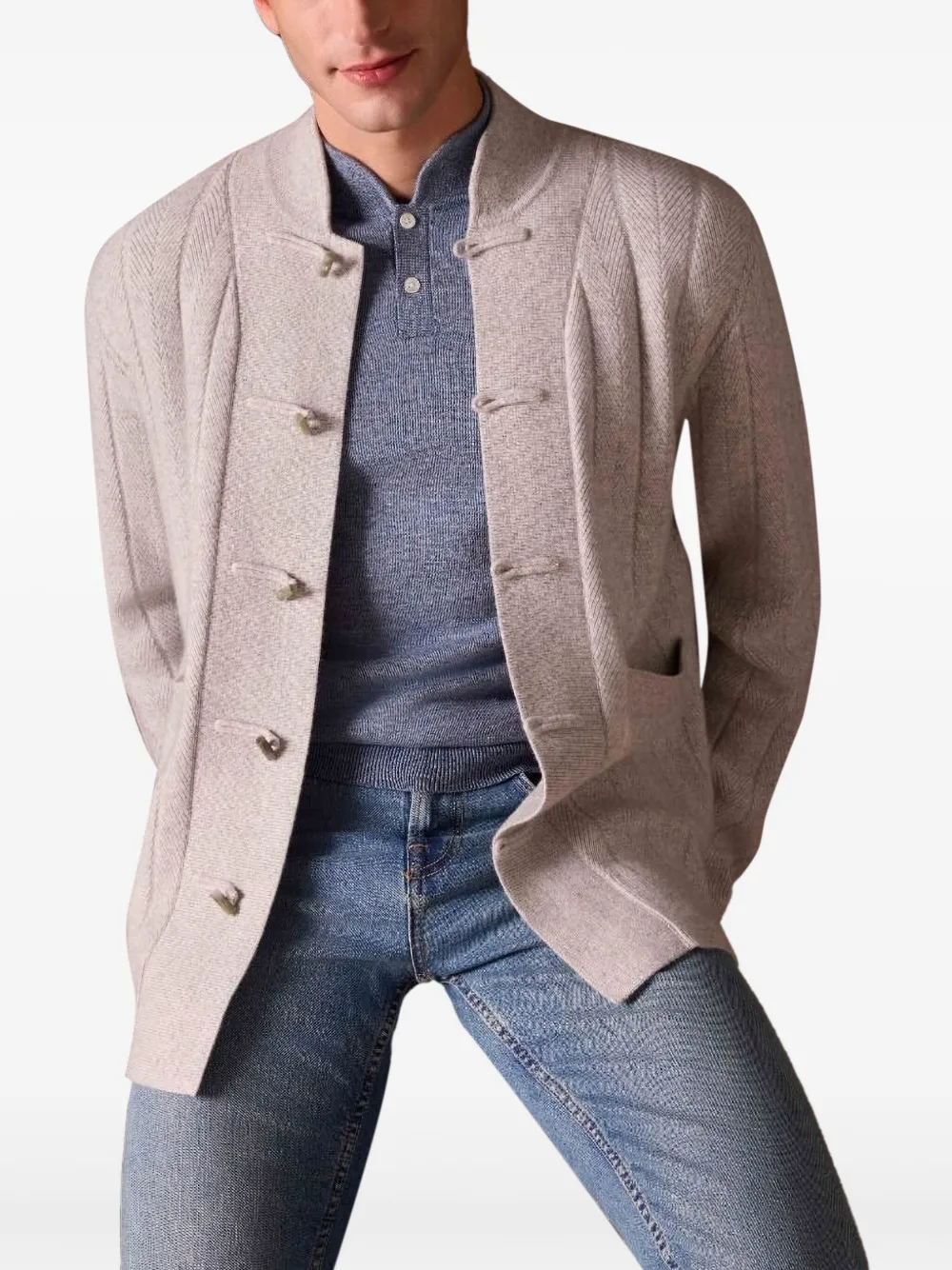 Shanghai Tang tang button cardigan | Cardigans | Image 2