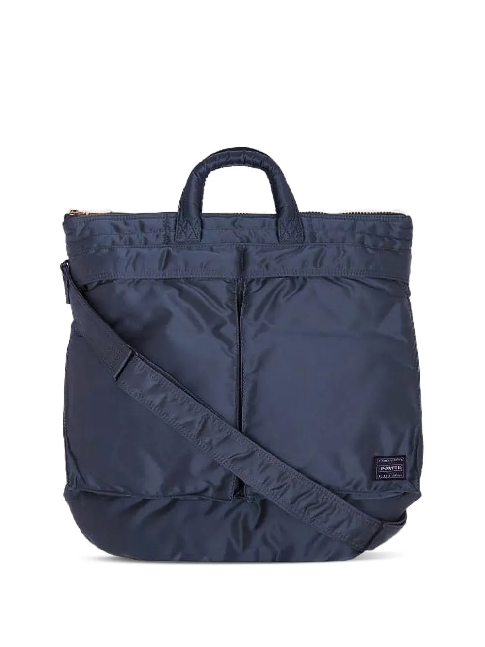 Porter-Yoshida & Co. Tanker Helmet shopper met rits Blauw