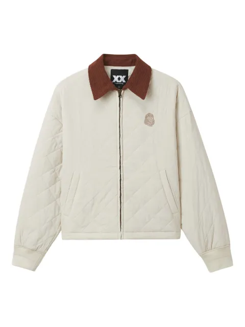 FINGERCROXX quilted embroidered jacket