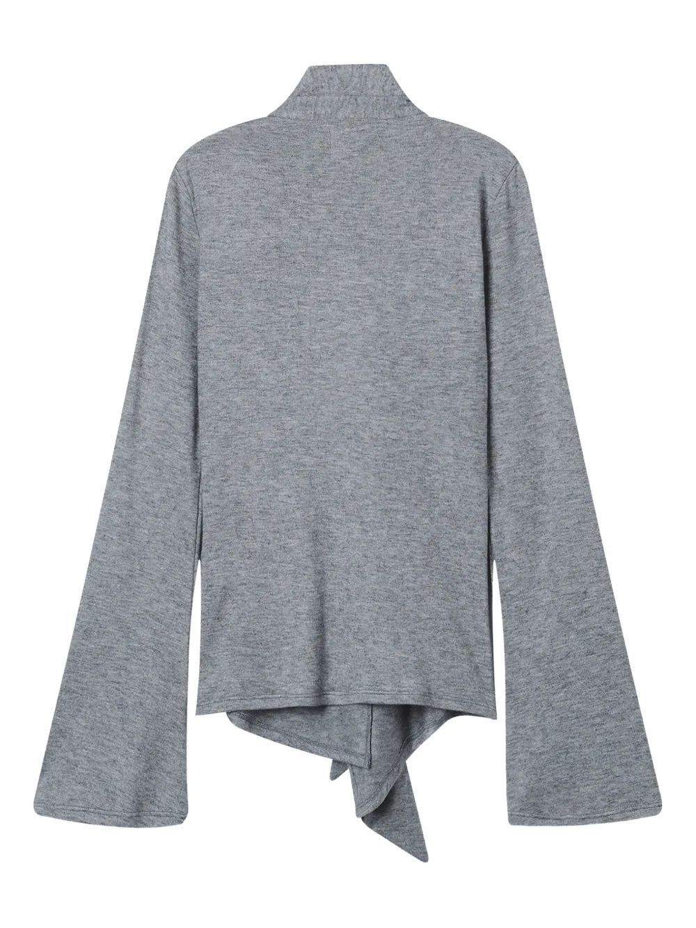B+ab tie flared top - Grijs