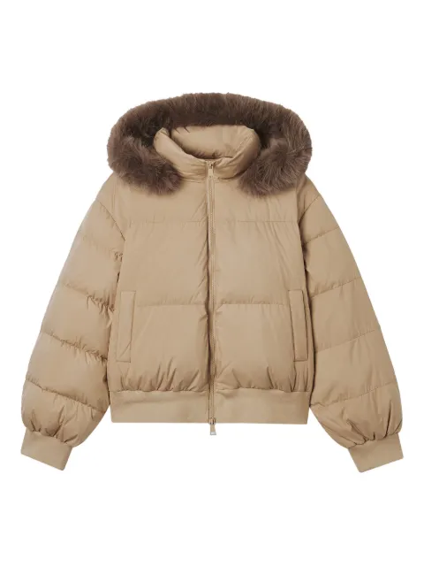 b+ab hooded puffer jacket