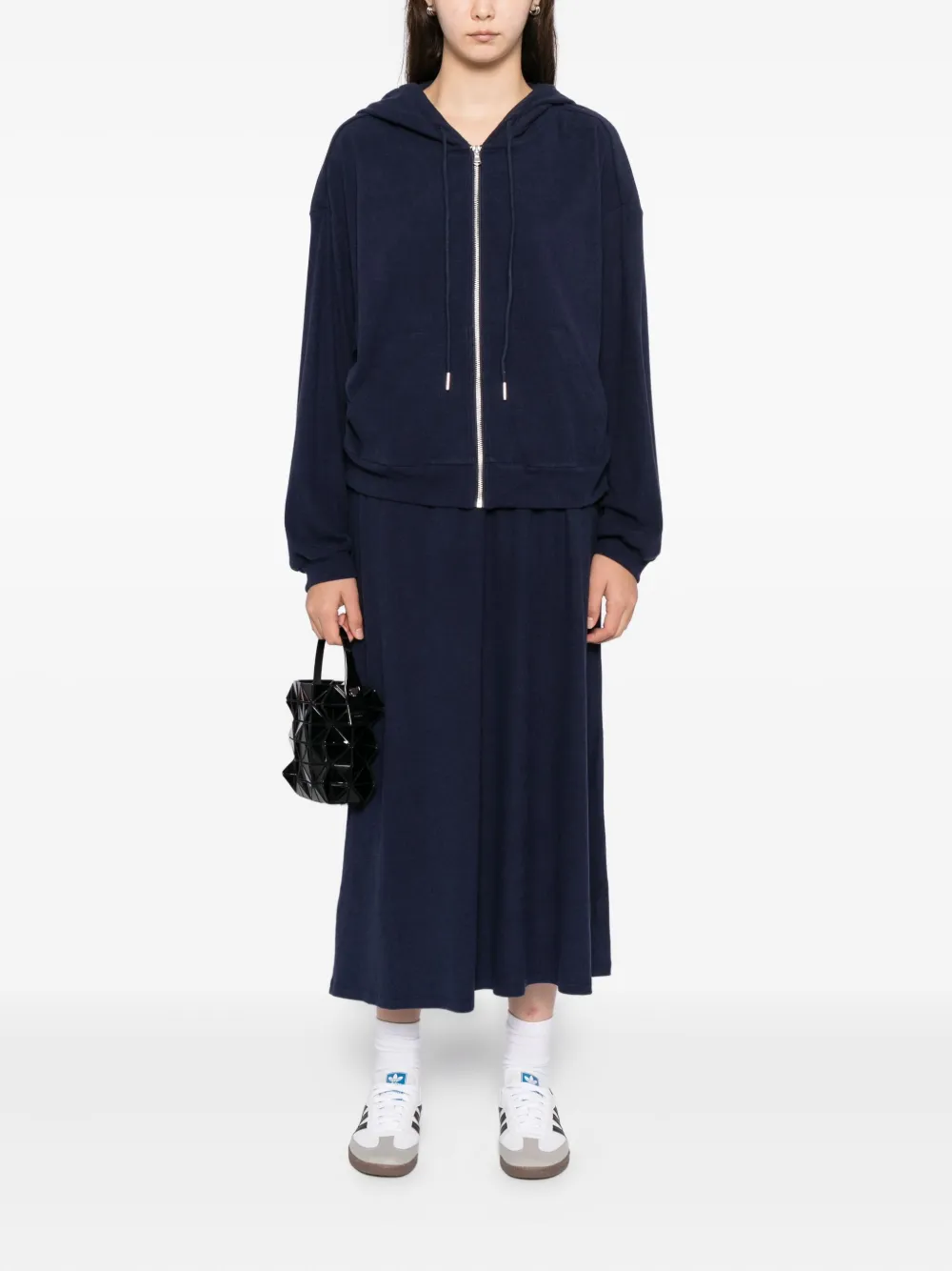 b+ab ensemble jupe-haut à effet brossé | Hoodies | Image 2