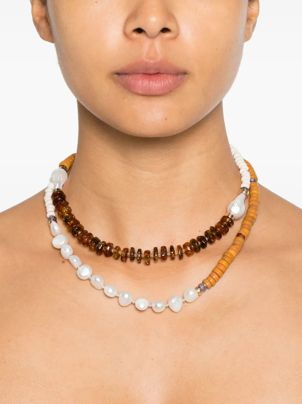 Lizzie Fortunato Cabana necklace - Beige