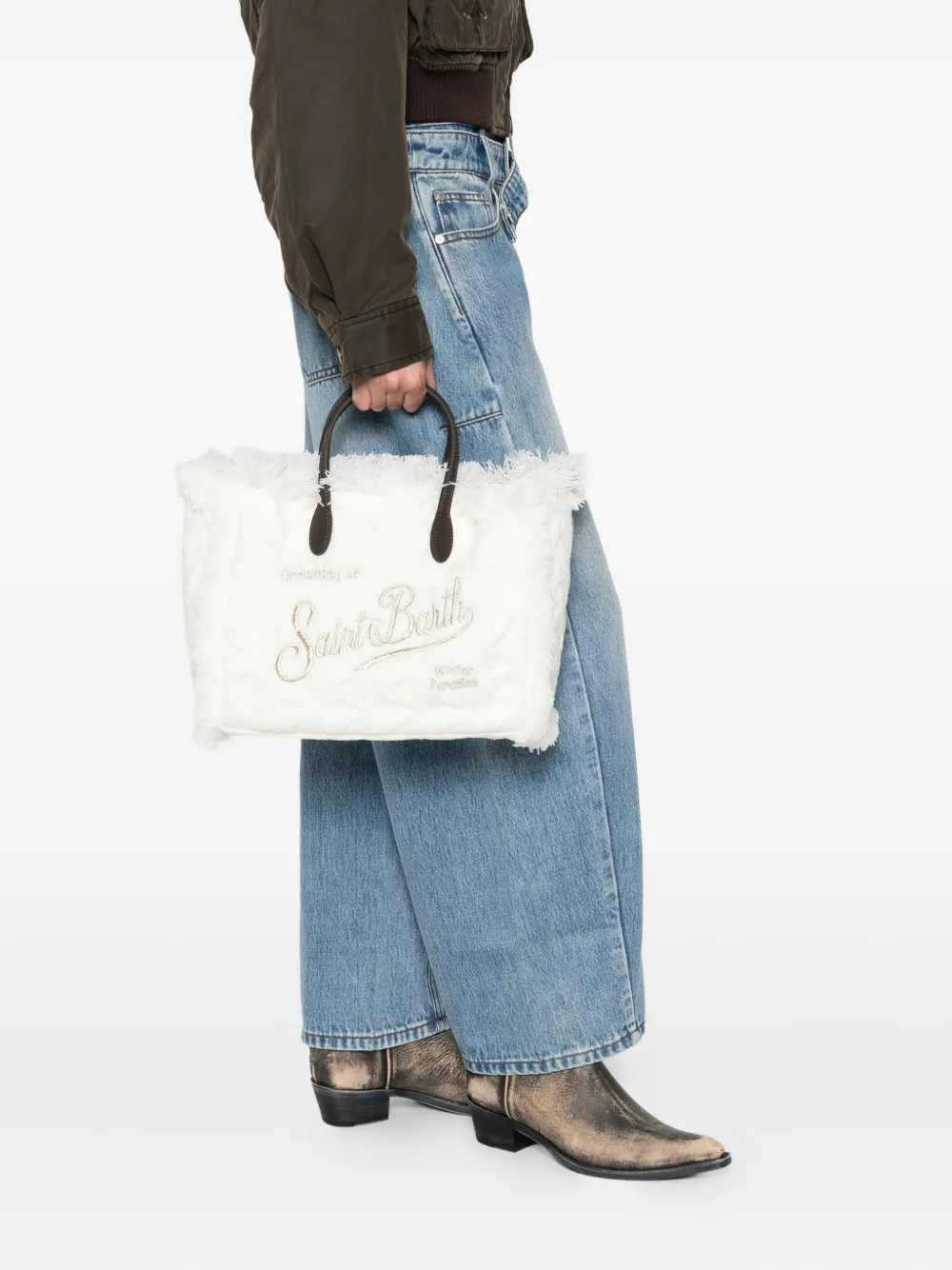 Mc2 Saint Barth Colette Tote Bag In Pink
