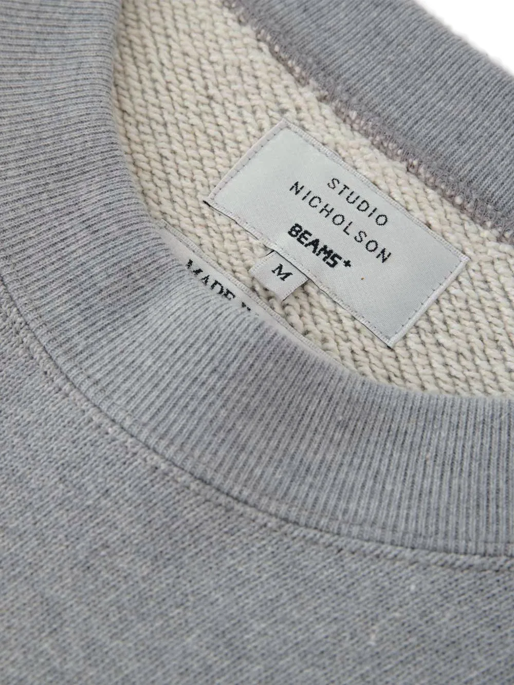 Studio Nicholson Crew-neck Sweater In Gray