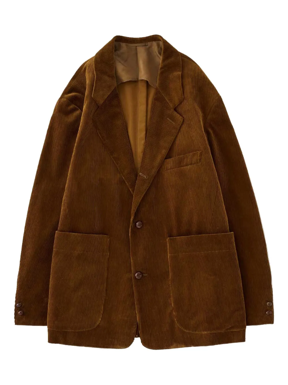 Studio Nicholson single-breasted blazer | Brown | Image 1