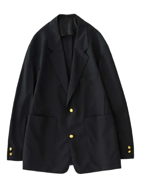 Studio Nicholson blazer à design un bouton