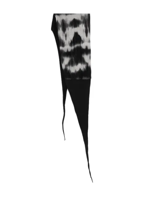 Layer Zero bufanda con estampado tie-dye