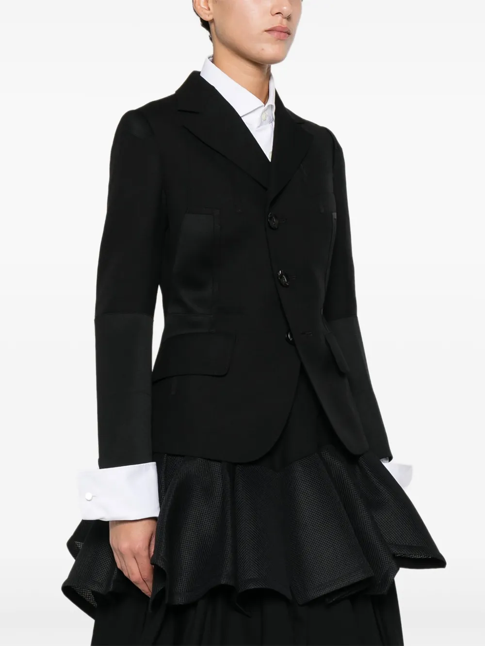 Shiro Sakai Jack met vlakken Zwart