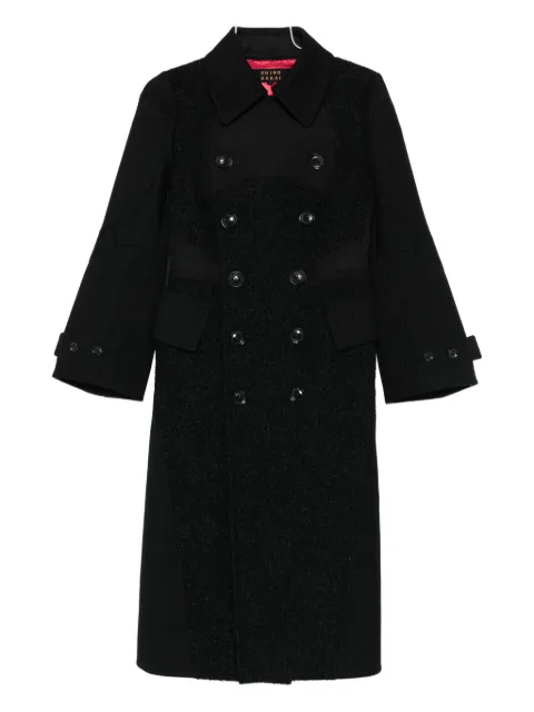 Shiro Sakai double-breasted panelled coat