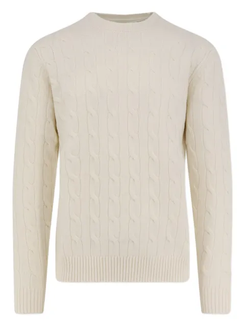 MC2 Saint Barth cable-knit wool sweater 