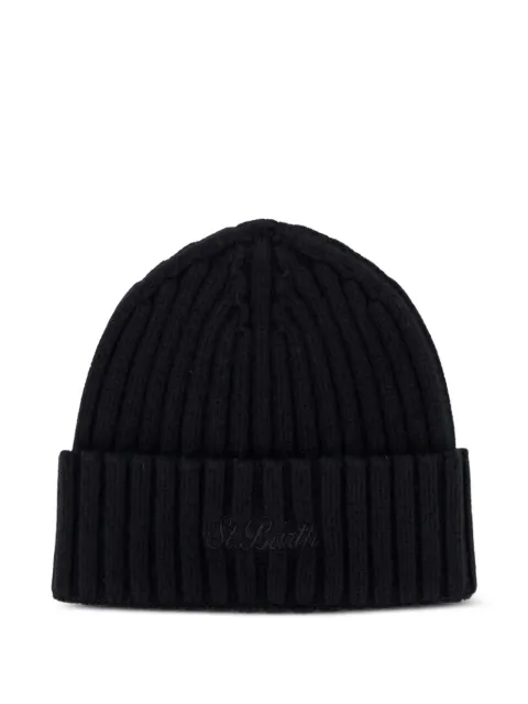 MC2 Saint Barth bonnet Wengen en maille côtelée