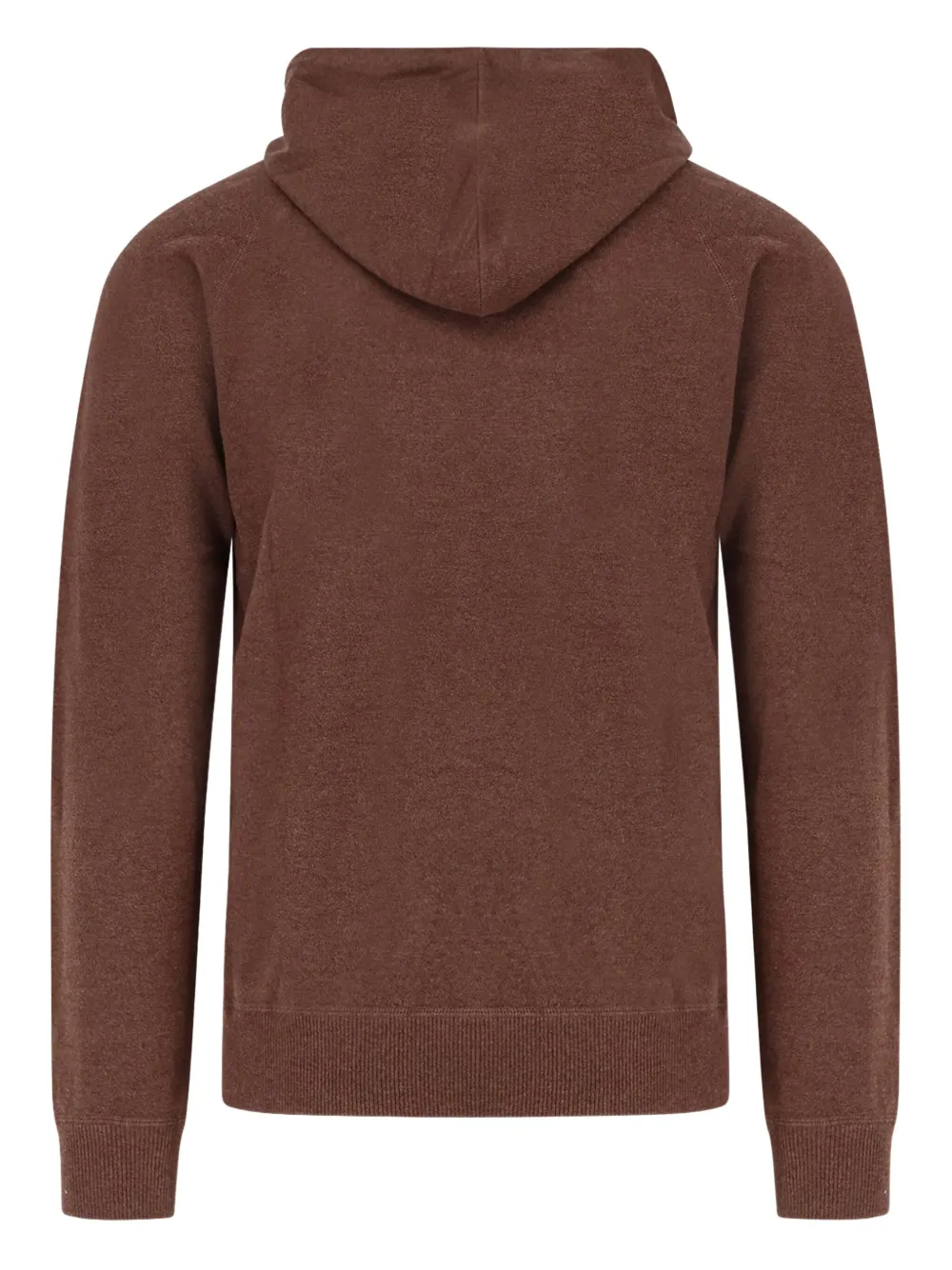 Mc2 Saint Barth Willbur Front Pouch Pocket Hoodies In Brown