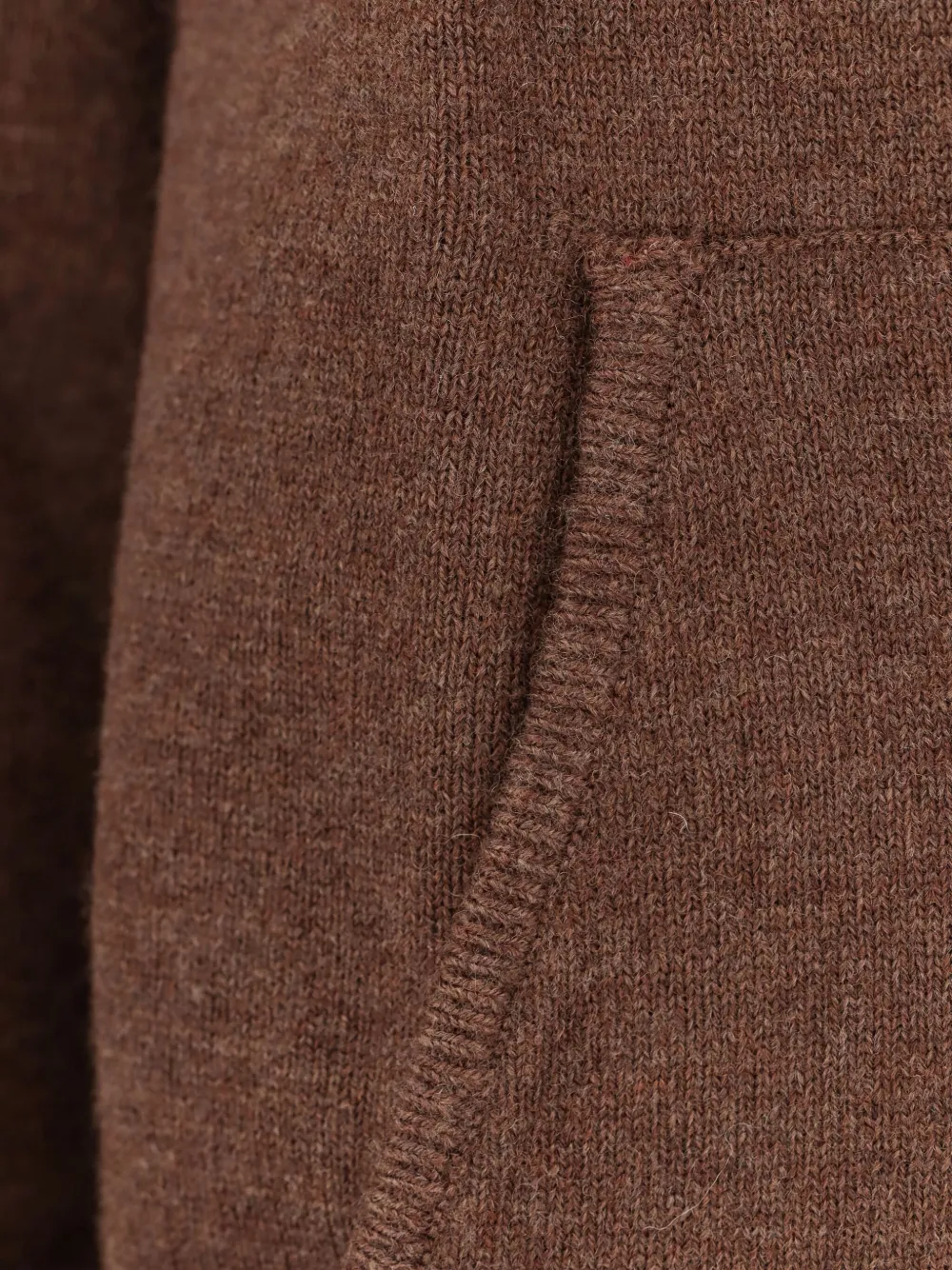 Mc2 Saint Barth Willbur Front Pouch Pocket Hoodies In Brown