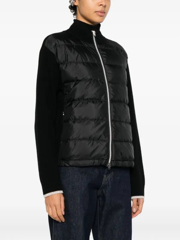 Herno パデッド カーディガン | ブラック | FARFETCH JP