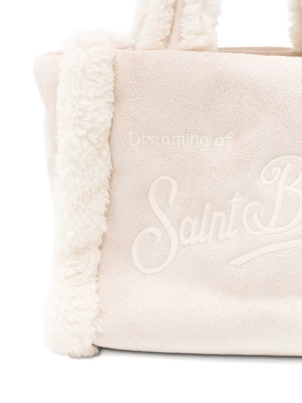 Mc2 Saint Barth Mini Vanity Tote Bag In Neutral