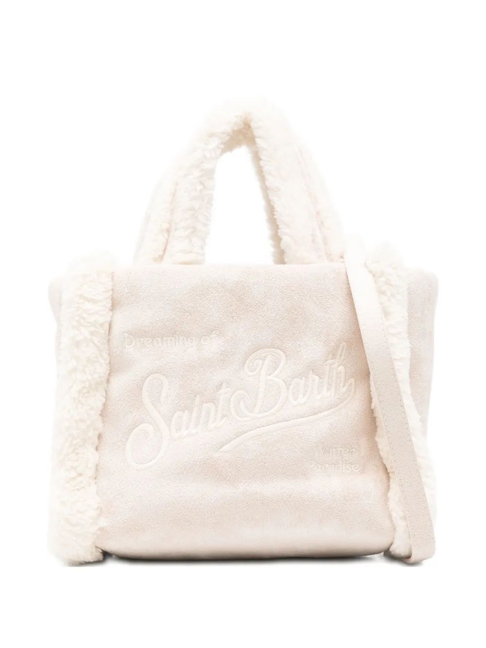 Mc2 Saint Barth Mini Vanity Tote Bag In Neutral
