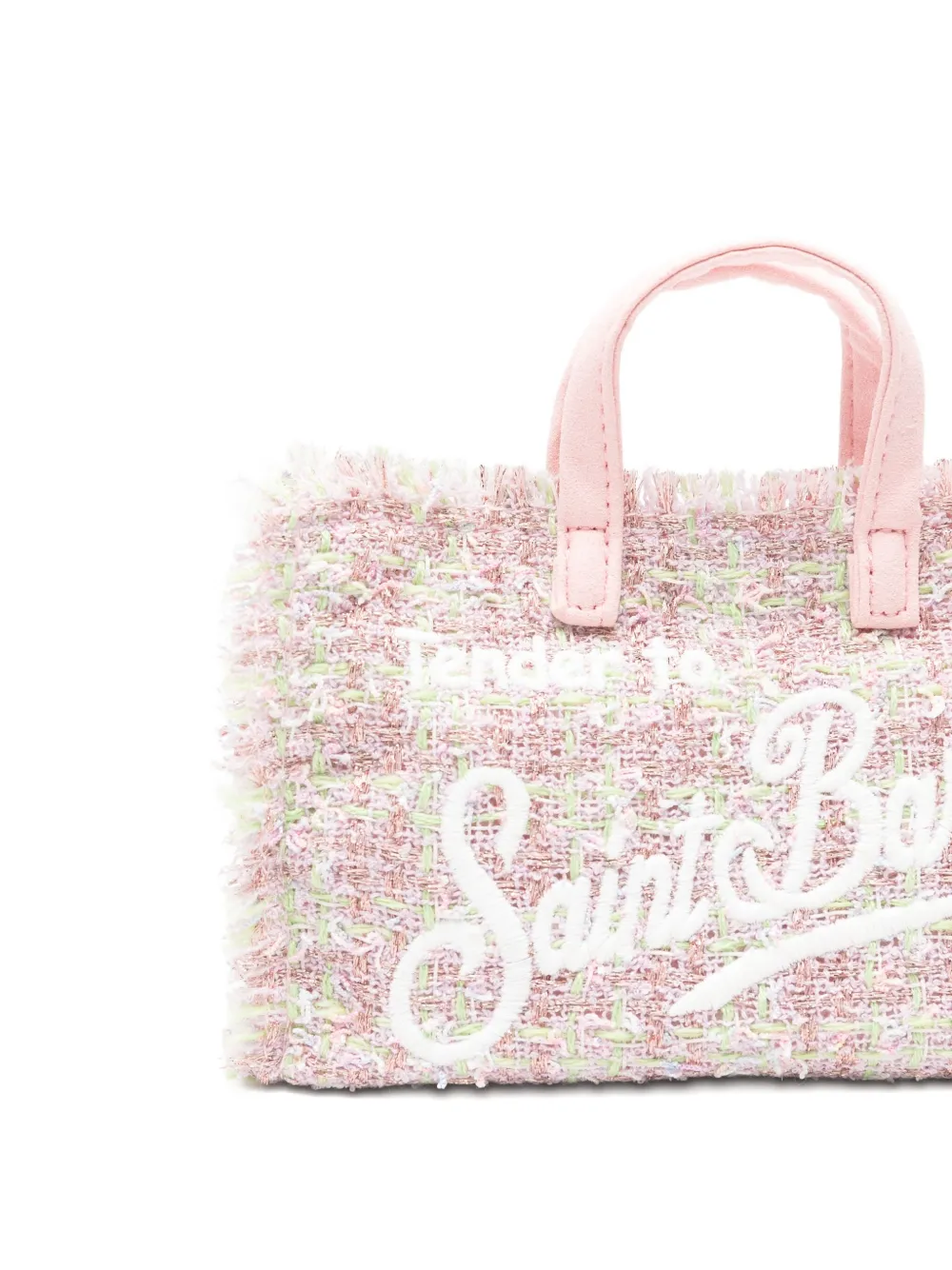 MC2 Saint Barth Vanity Classic mini-shopper Roze