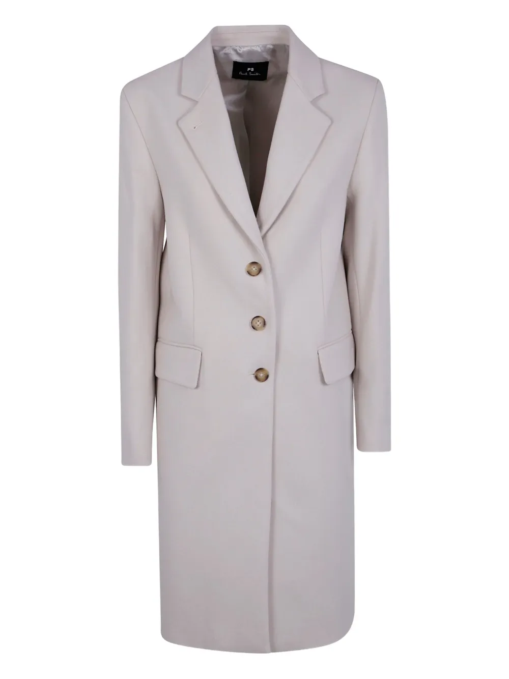 Paul Smith single-breasted wool coat | Neutrals | Image 1