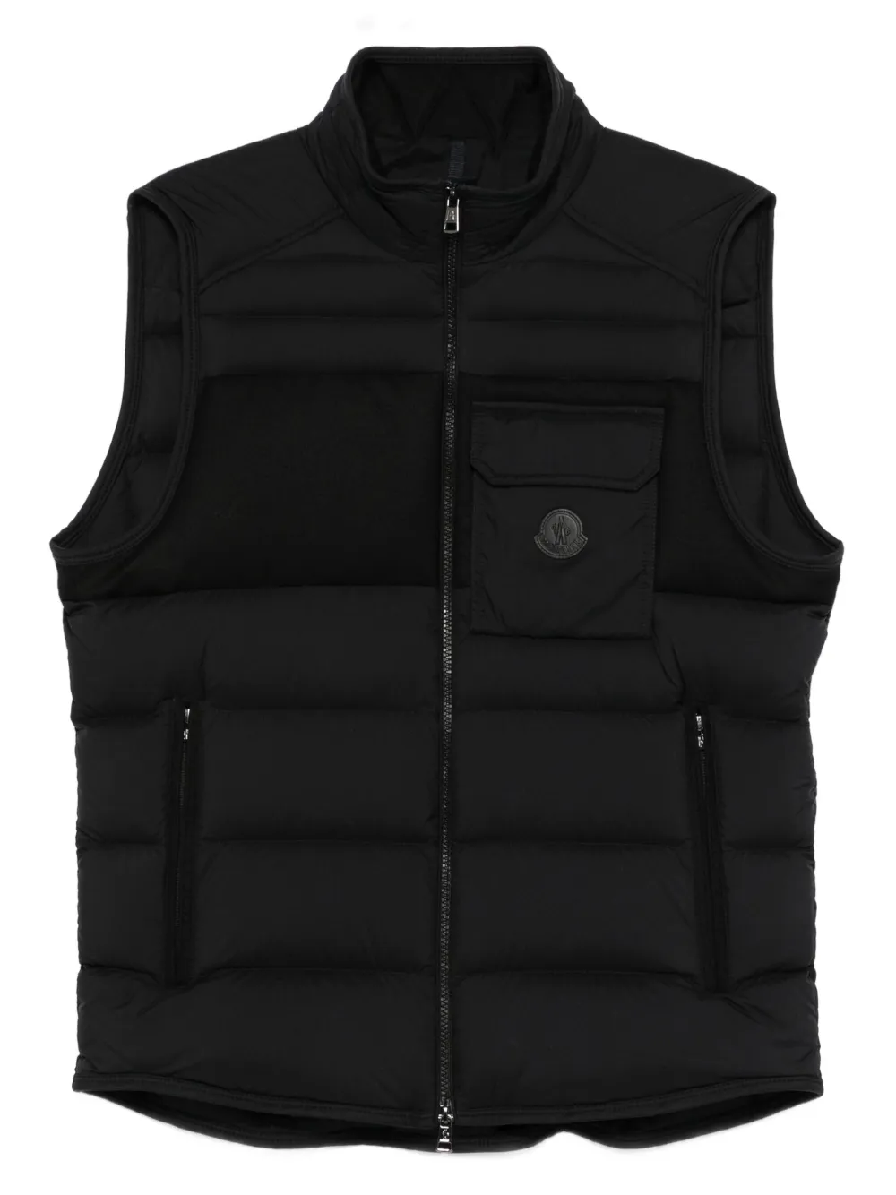 Moncler Estagnous down gilet | Black | Image 1