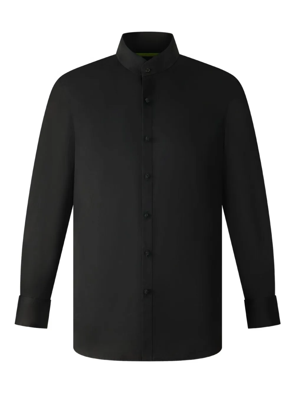 Shanghai Tang tang collarless shirt | Black | Image 1