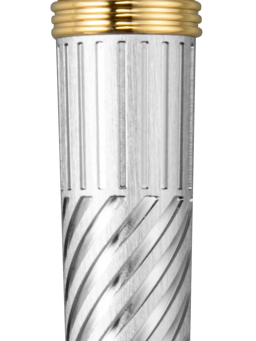 Roberto Cavalli stylo bicolore à design gravé | Stylos & Crayons | Image 2