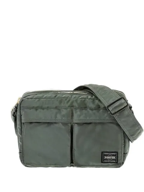 Porter-Yoshida & Co. zipped sling tanker messenger bag