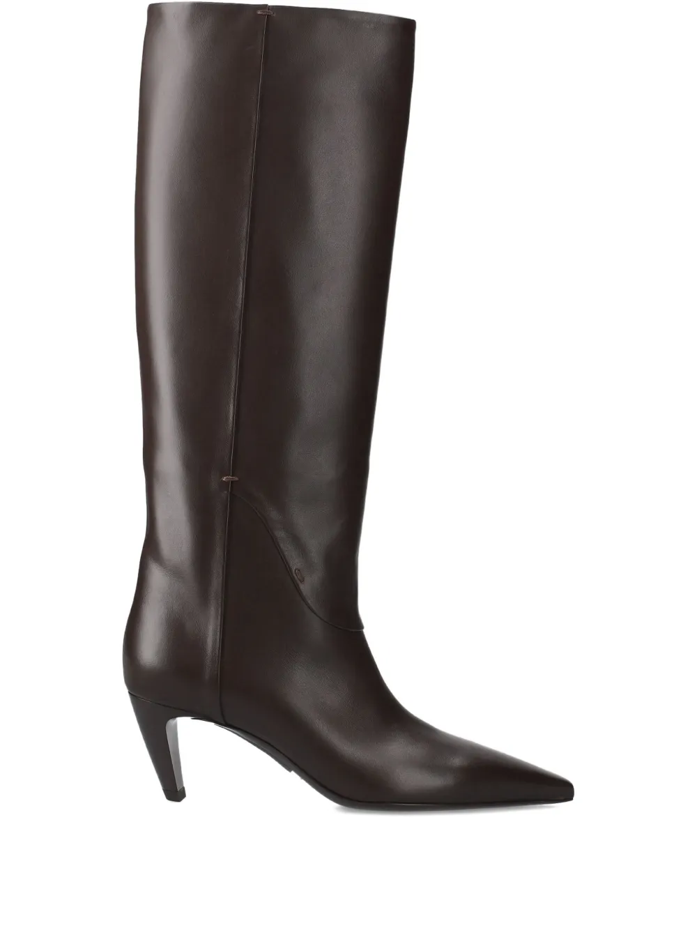 Premiata 70 mm laarzen met puntige neus Bruin
